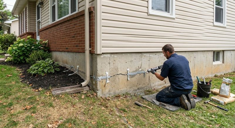 Basement Crack Repair in Seminole County, FL