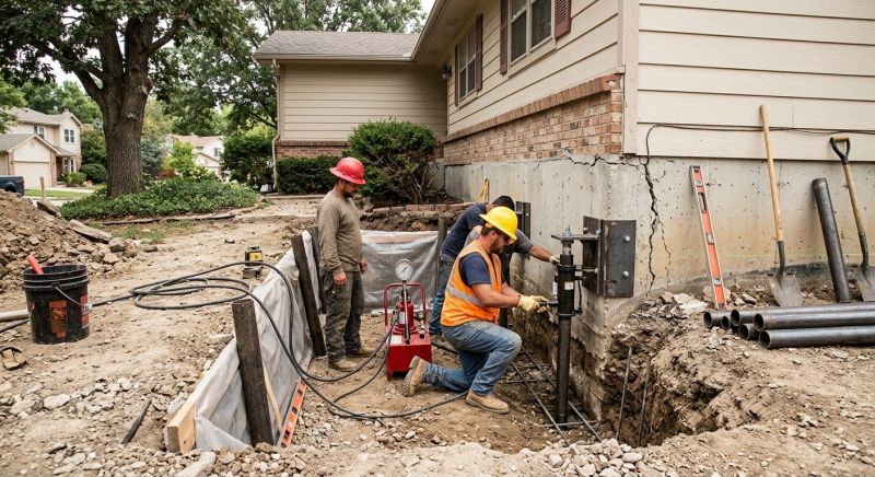 Cracked Foundation Repair in Geneva, FL