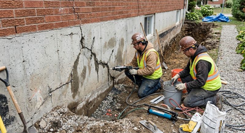 Cracked Foundation Repair in Seminole County, FL