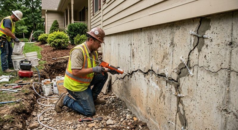 Cracked Foundation Repair in Orange City, FL