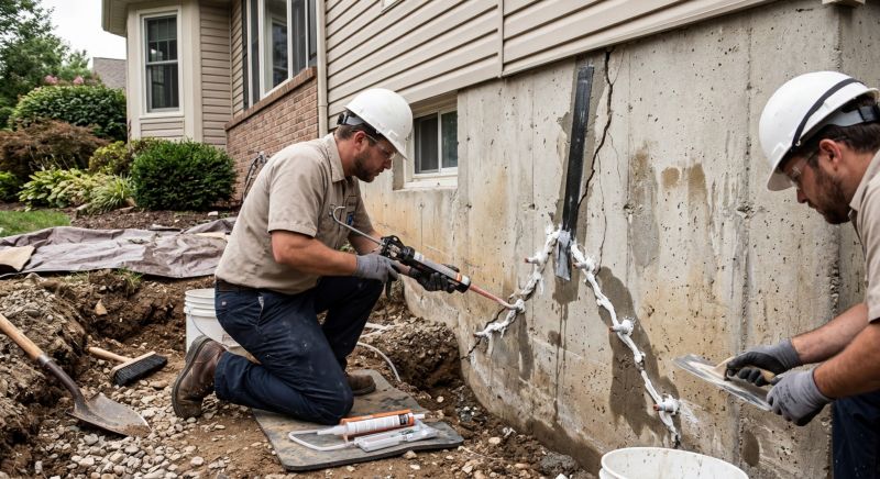 Cracked Foundation Repair in Winter Springs, FL