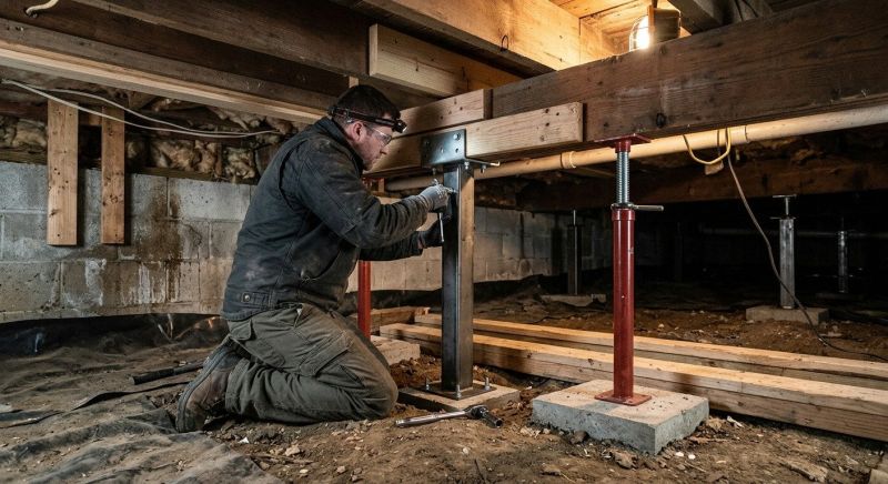 Crawlspace Structural Repair in Seminole County, FL