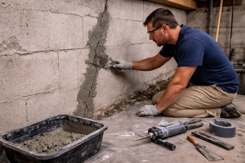 Foundation Crack Repair in Windermere, FL