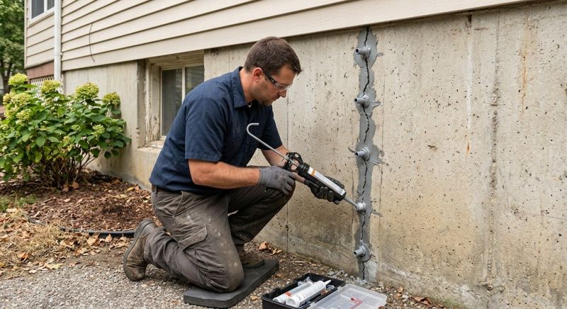 Foundation Crack Sealing in Seminole County, FL