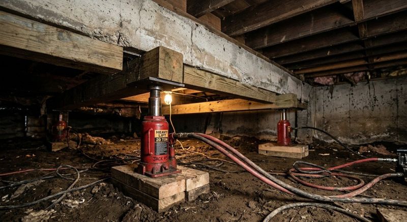 Foundation Jacking in Lake Mary, FL