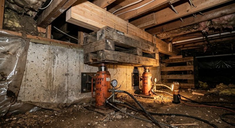 Foundation Jacking in Orlando, FL