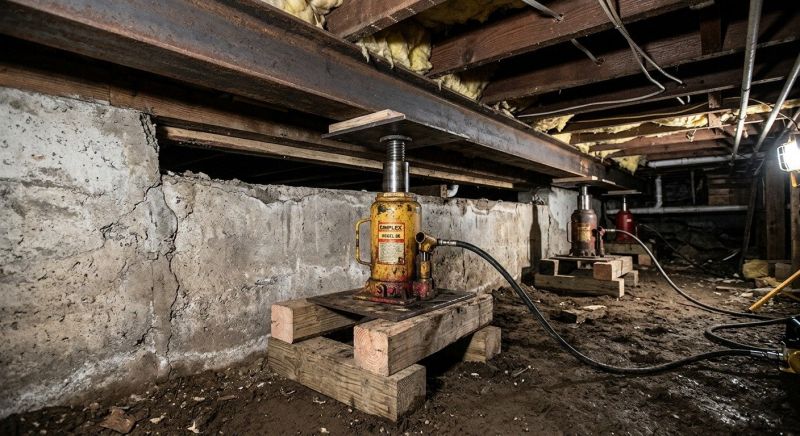 Foundation Jacking in Winter Garden, FL