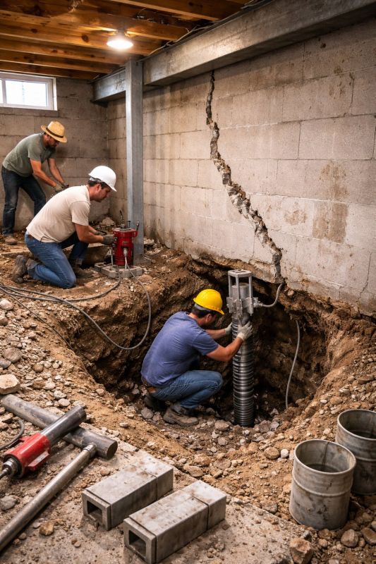 Foundation Structural Repair in Winter Garden, FL