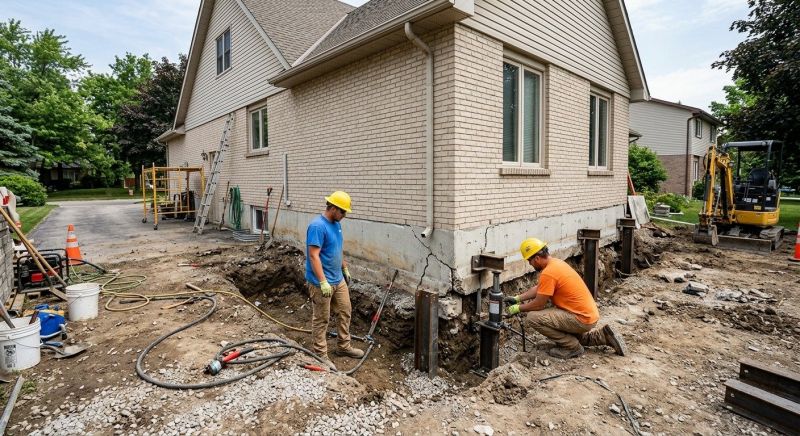 Helical Piers Installation in Seminole County, FL