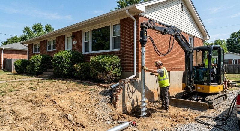 Helical Pile Installation in Seminole County, FL