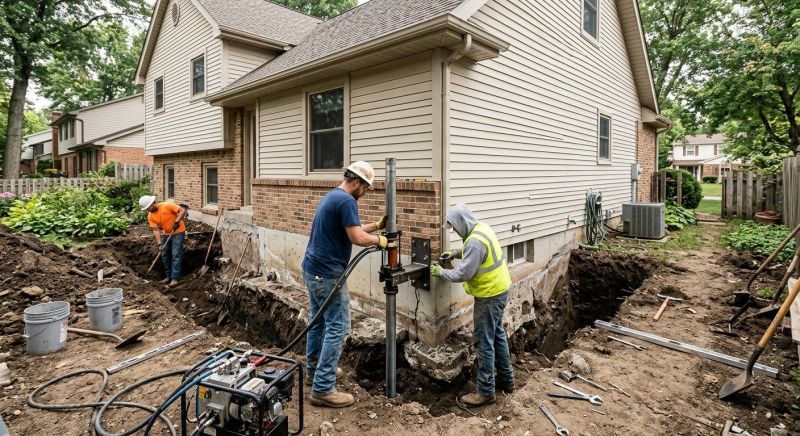 House Foundation Repair in Osteen, FL