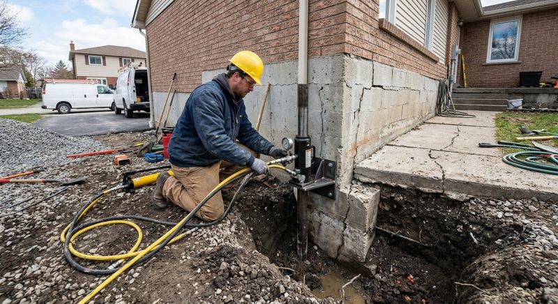 Sinking Foundation Repair in Sanford, FL